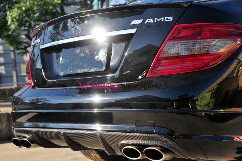 Benz W204 - AMG C63 style diffuser 02